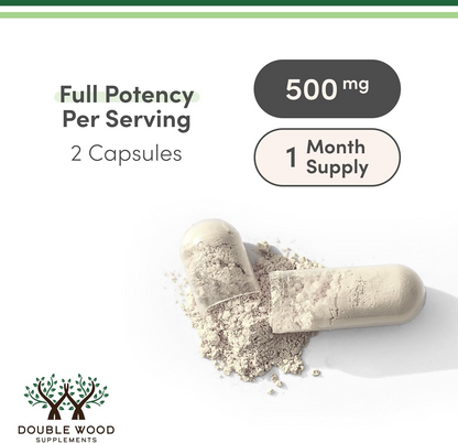 Double Wood Supplements NAD Anti Aging & Cell Regeneration | 500mg of 95% Pure NAD+ Per Serving, 30 Day Supply | Similar to Nicotinamide Riboside | Third Party Tested, Vegan Safe, Non-GMO